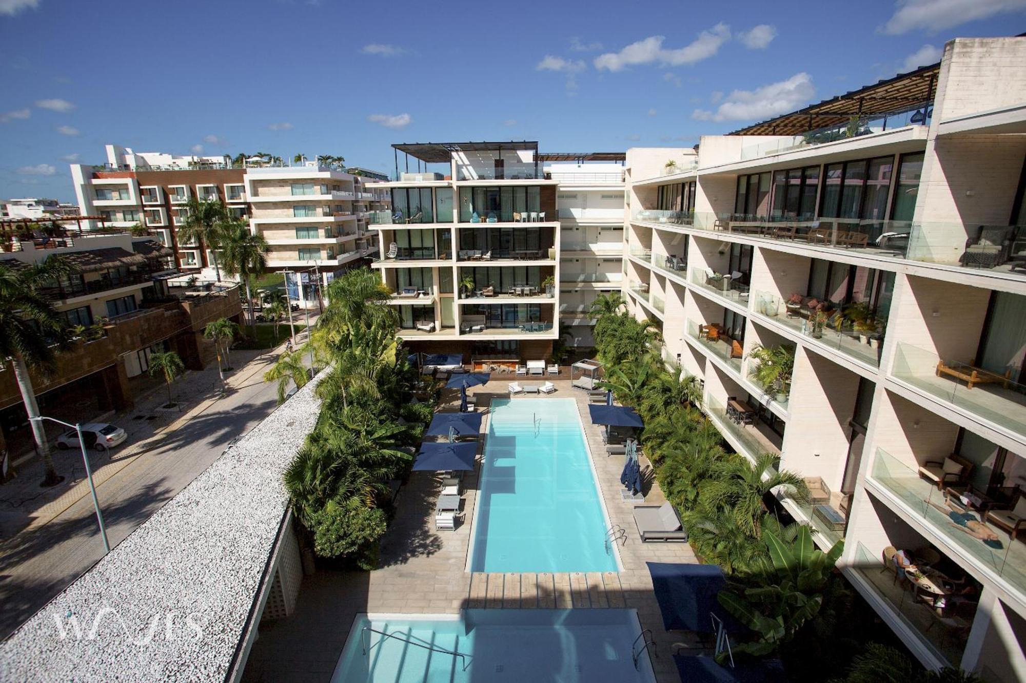 Apartamento 3 Br. Ocean Front Ph With Stunning Views Playa del Carmen