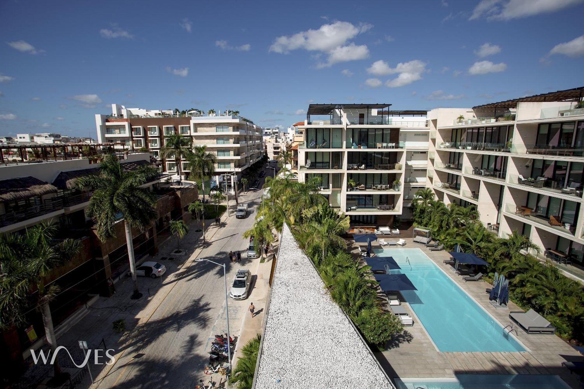 3 Br. Ocean Front Ph With Stunning Views Playa del Carmen