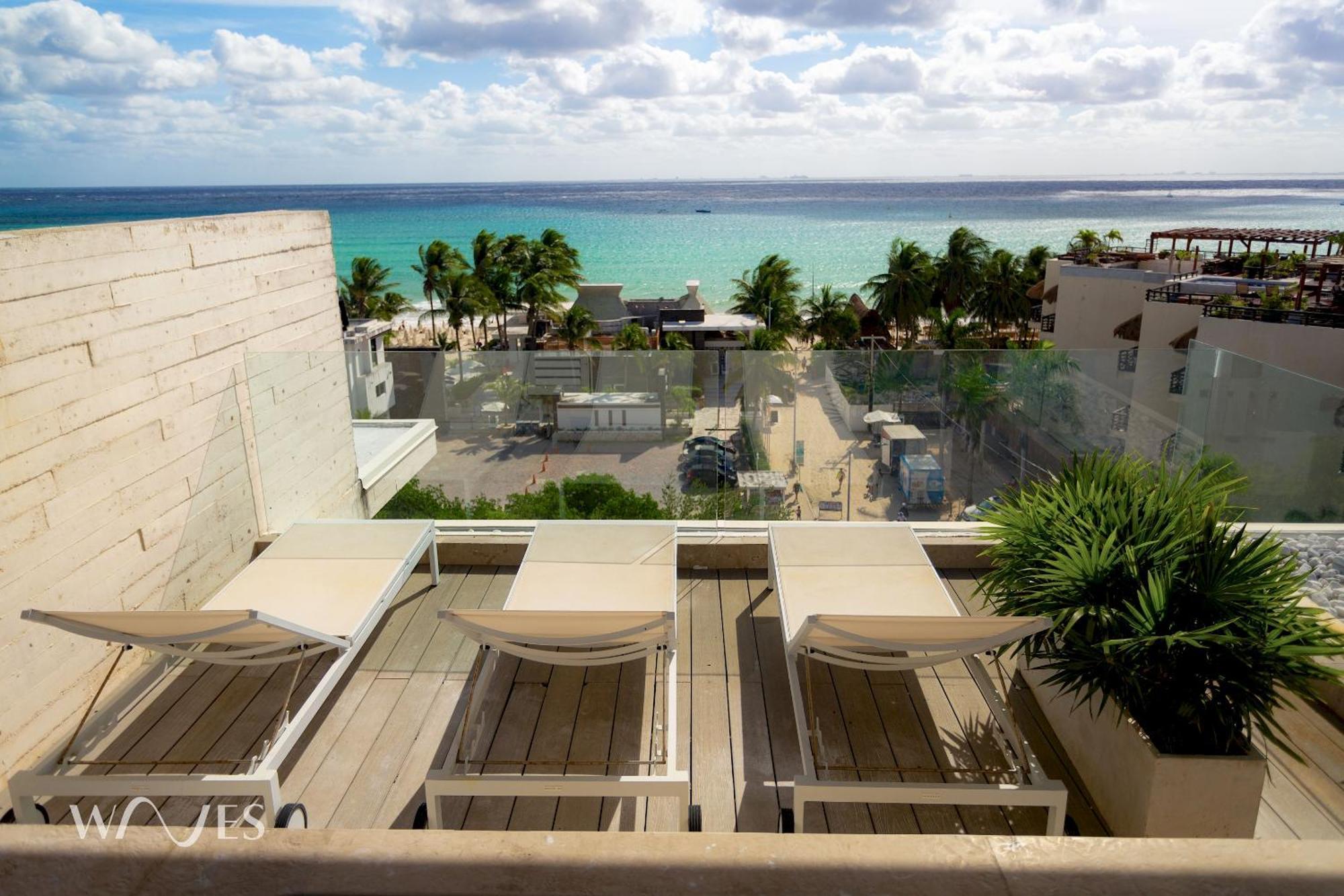 3 Br. Ocean Front Ph With Stunning Views * Playa del Carmen