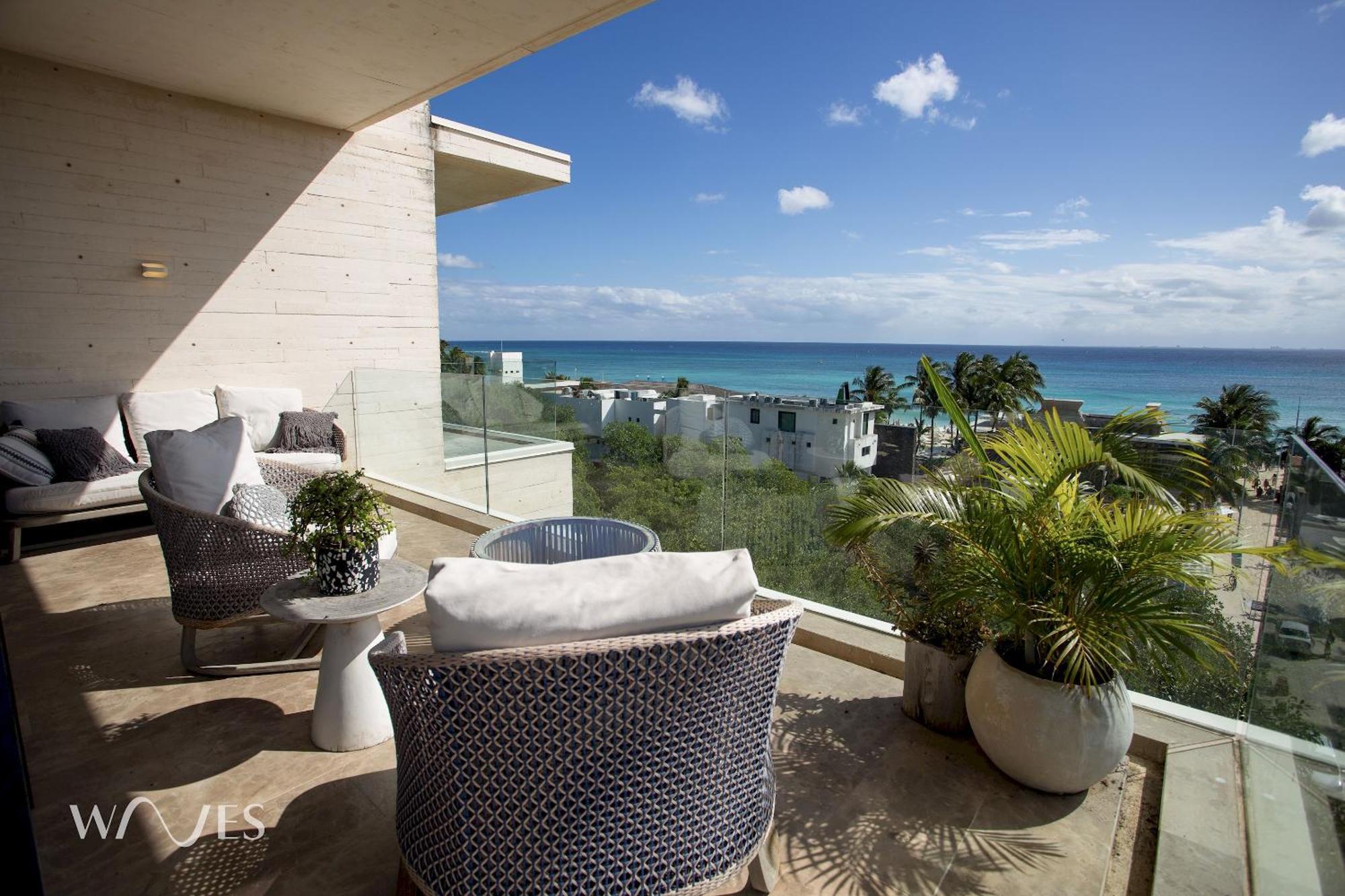 3 Br. Ocean Front Ph With Stunning Views Apartamento Playa del Carmen